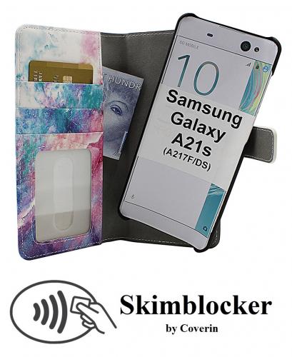 Skimblocker Magnet Designwallet Samsung Galaxy A21s (A217F/DS)