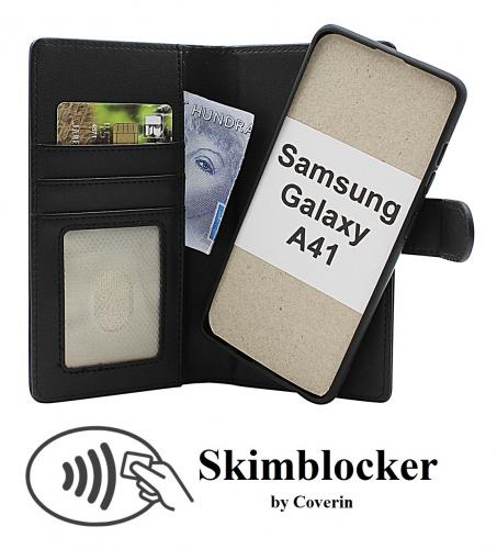 Skimblocker Samsung Galaxy A41 Magnet Mobilcover