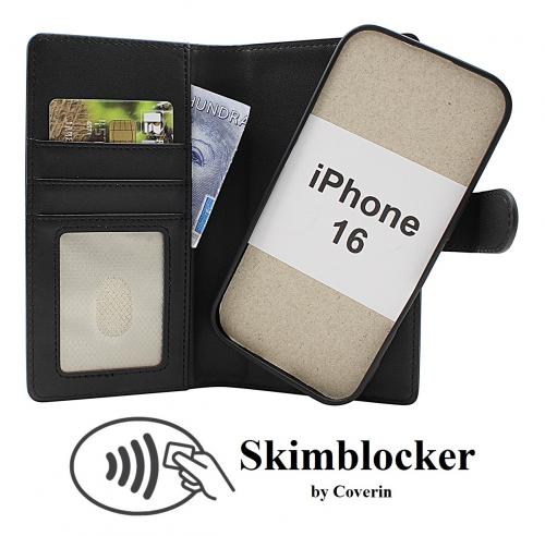 Skimblocker iPhone 16 Magnet Mobilcover