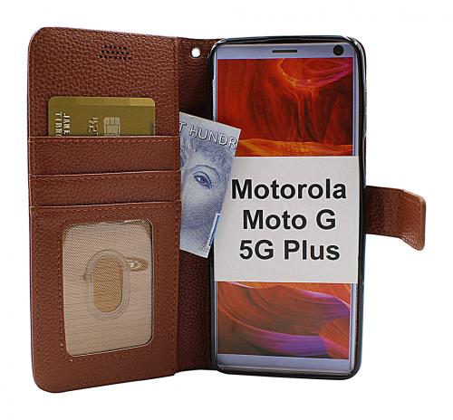 New Standcase Wallet Motorola Moto G 5G Plus