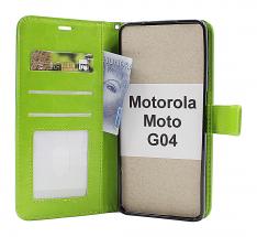 Crazy Horse Wallet Motorola Moto G04