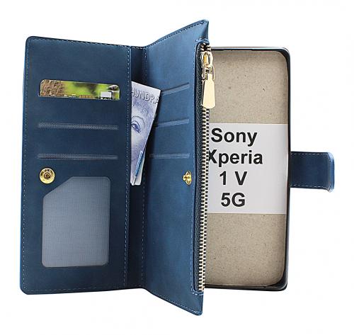 XL Standcase Luxwallet Sony Xperia 1 V 5G (XQ-DQ72)