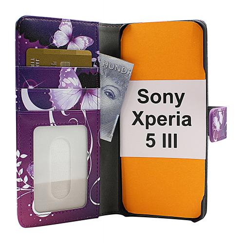 Skimblocker Magnet Designwallet Sony Xperia 5 III (XQ-BQ52)