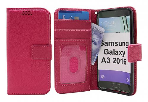 New Standcase Wallet Samsung Galaxy A3 2016 (A310F)