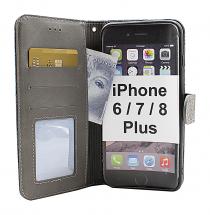 Flower Standcase Wallet iPhone 6 Plus / 7 Plus / 8 Plus