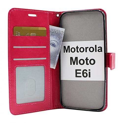 Crazy Horse Wallet Motorola Moto E6i