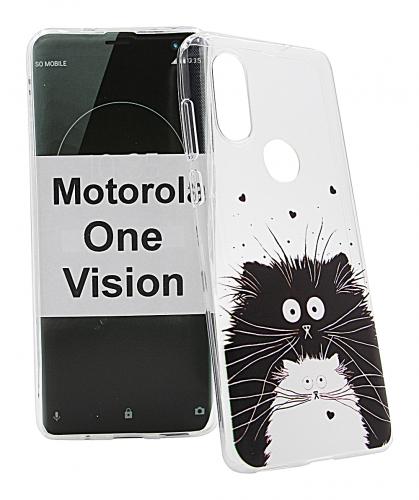 TPU Designcover Motorola One Vision