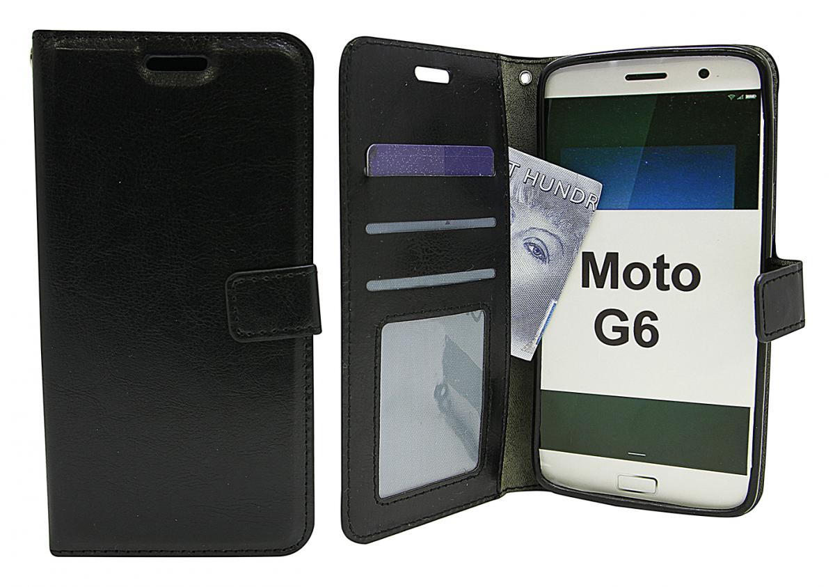 Crazy Horse Wallet Motorola Moto G6