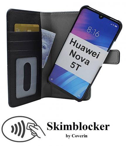 Skimblocker Magnet Wallet Huawei Nova 5T