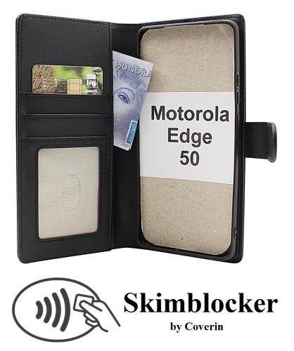 Skimblocker Motorola Edge 50 Magnet Mobilcover