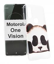 TPU Designcover Motorola One Vision