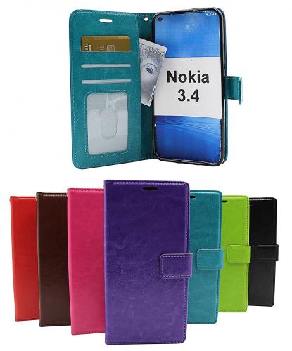 Crazy Horse Wallet Nokia 3.4