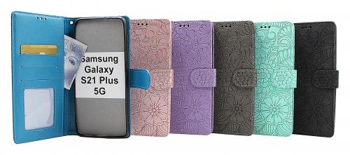 Flower Standcase Wallet Samsung Galaxy S21 Plus 5G (G996B)