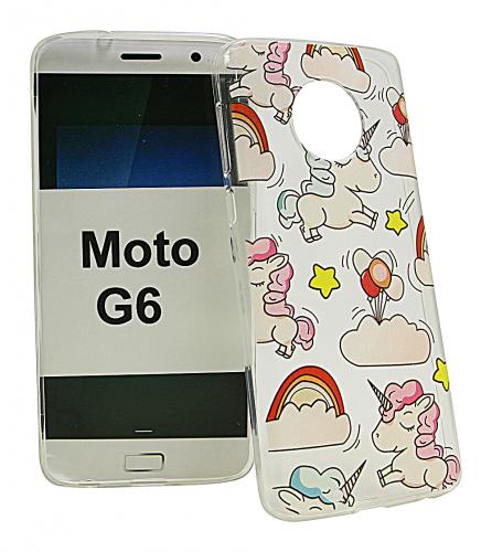 TPU Designcover Motorola Moto G6