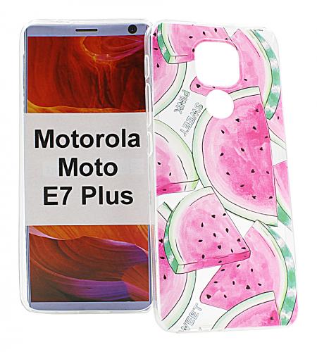 TPU Designcover Motorola Moto E7 Plus