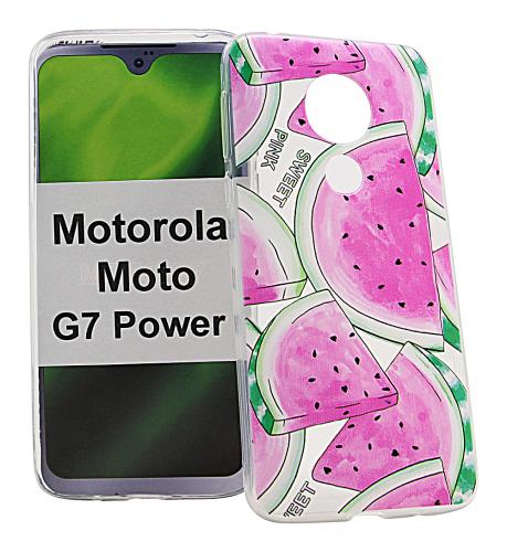 TPU Designcover Motorola Moto G7 Power