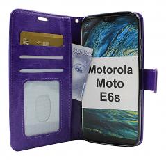 Crazy Horse Wallet Motorola Moto E6s