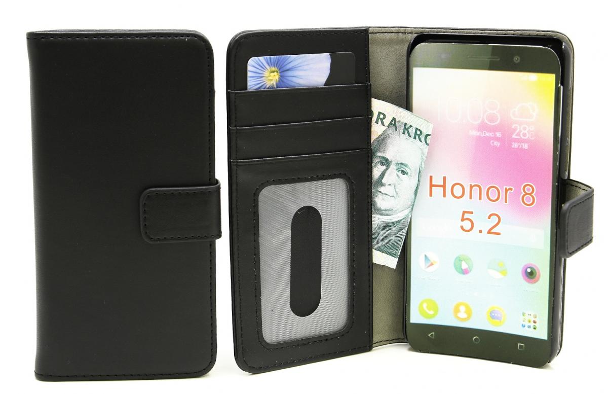 Skimblocker Magnet Wallet Huawei Honor 8