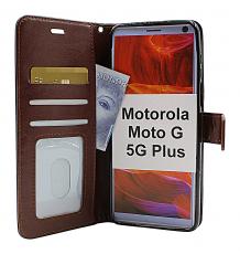 Crazy Horse Wallet Moto G 5G Plus