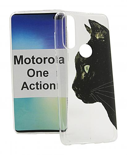 TPU Designcover Motorola One Action