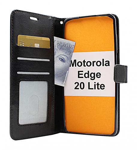 Crazy Horse Wallet Motorola Edge 20 Lite