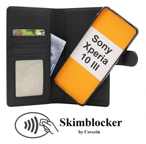 Skimblocker Sony Xperia 10 III Magnet Mobilcover