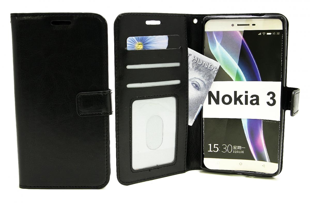 Crazy Horse Wallet Nokia 3
