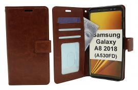 Crazy Horse Wallet Samsung Galaxy A8 2018 (A530FD)
