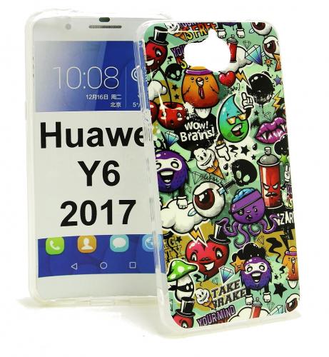 TPU Designcover Huawei Y6 2017 (MYA-L41)