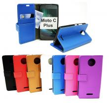 Standcase Wallet Moto C Plus