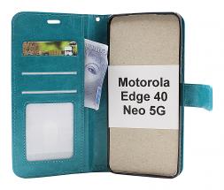 Crazy Horse Wallet Motorola Edge 40 Neo 5G