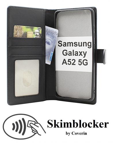 Skimblocker Samsung Galaxy A52 5G/A52s 5G Magnet Mobilcover