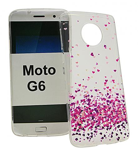 TPU Designcover Motorola Moto G6