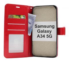 Crazy Horse Wallet Samsung Galaxy A34 5G