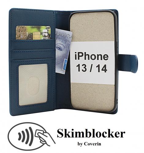 Skimblocker iPhone 13 / 14 Magnet Mobilcover