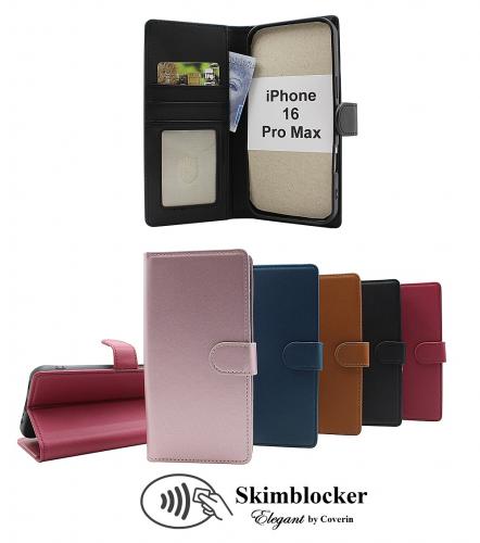 Skimblocker iPhone 16 Pro Max Mobilcover