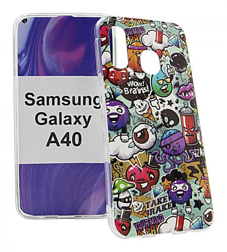 TPU Designcover Samsung Galaxy A40 (A405FN/DS)