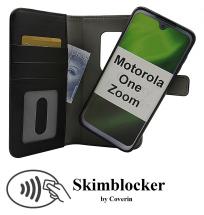 Skimblocker Magnet Wallet Motorola One Zoom