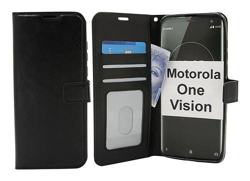 Crazy Horse Wallet Motorola One Vision