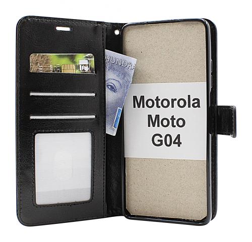 Crazy Horse Wallet Motorola Moto G04