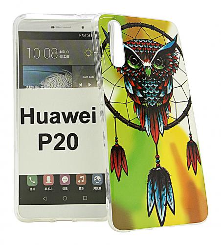 TPU Designcover Huawei P20