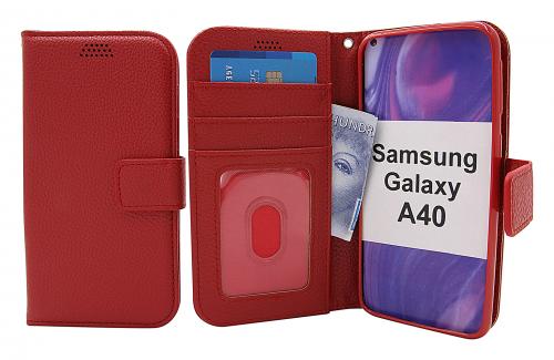 New Standcase Wallet Samsung Galaxy A40 (A405FN/DS)