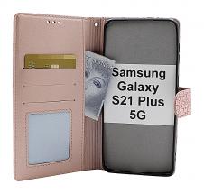 Flower Standcase Wallet Samsung Galaxy S21 Plus 5G (G996B)