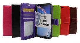 Crazy Horse Wallet ZTE Blade A7 2019