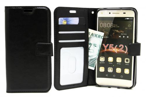 Crazy Horse Wallet Huawei Y5 II