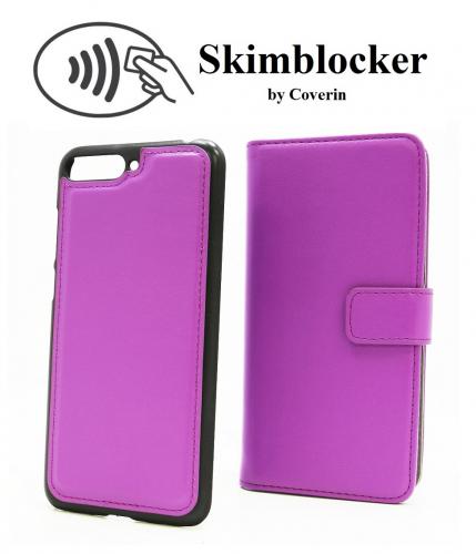 Skimblocker Magnet Wallet Huawei Y6 2018