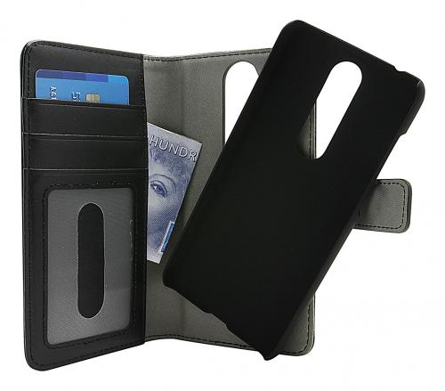 Skimblocker Magnet Wallet Nokia 5.1 Plus