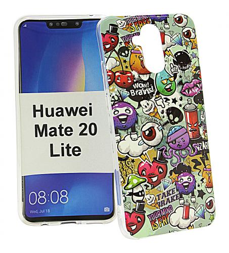 TPU Designcover Huawei Mate 20 Lite