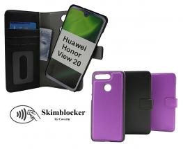 Skimblocker Magnet Wallet Huawei Honor View 20
