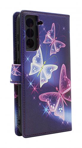 Skimblocker Samsung Galaxy S21 FE 5G Magnet Mobilcover Design